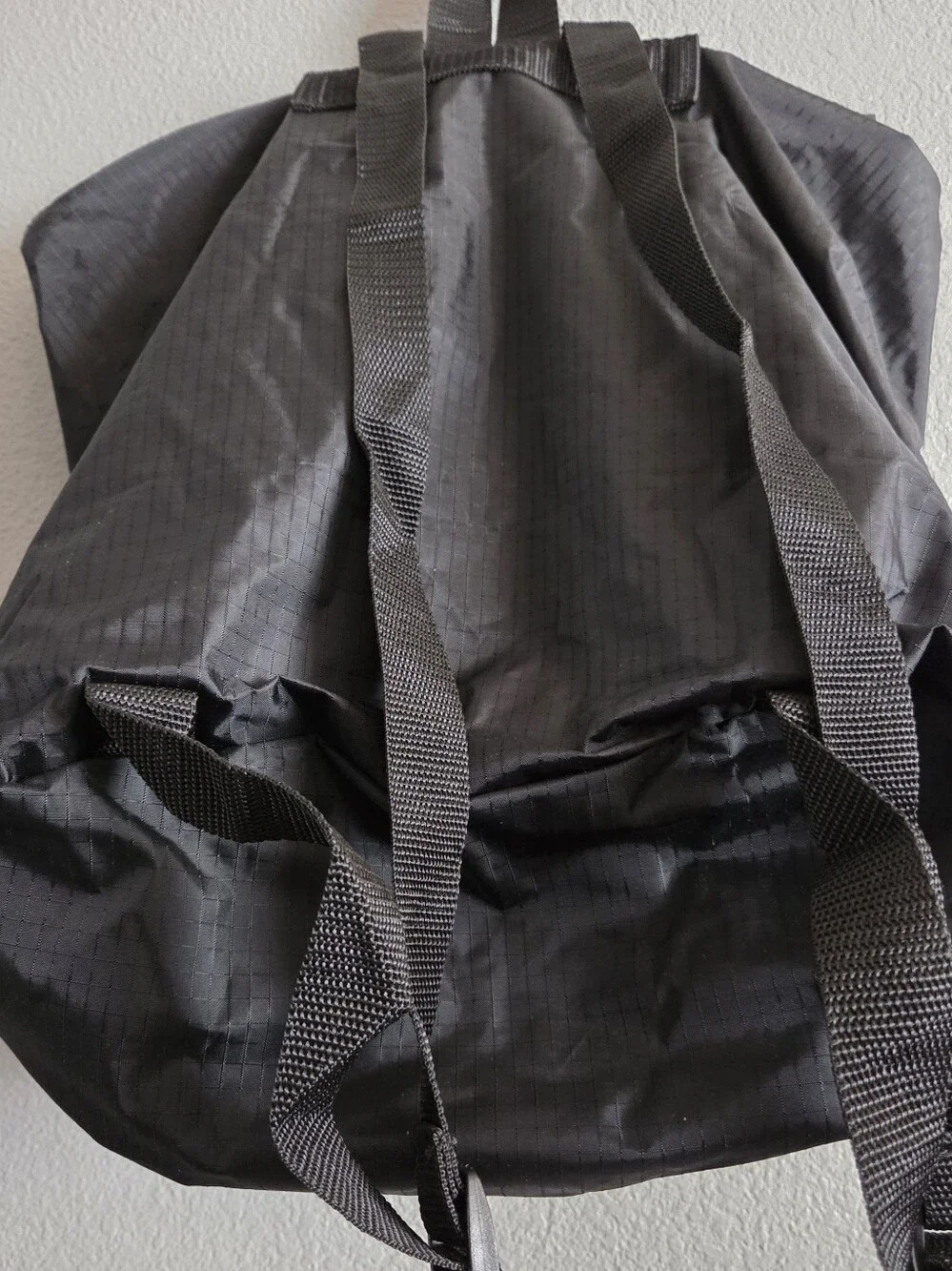 Baggallini Zip-Out Packable Backpack Black Nylon Travel Daypack